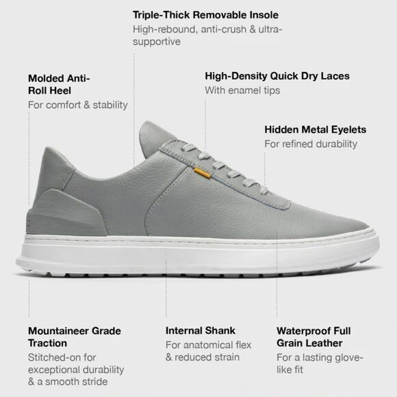 NEW Casca Avro Black Leather 3D Printed Premium Waterproof Sneaker Size 39/24.5 - Picture 8 of 16